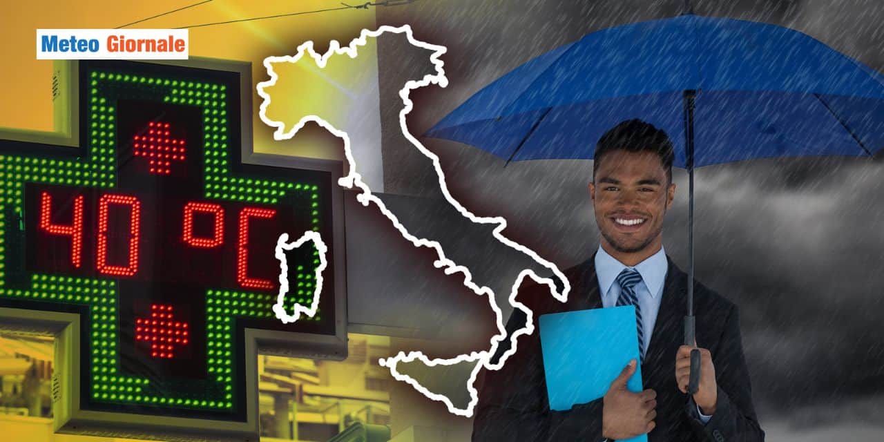 caldo temporali meteo 1407