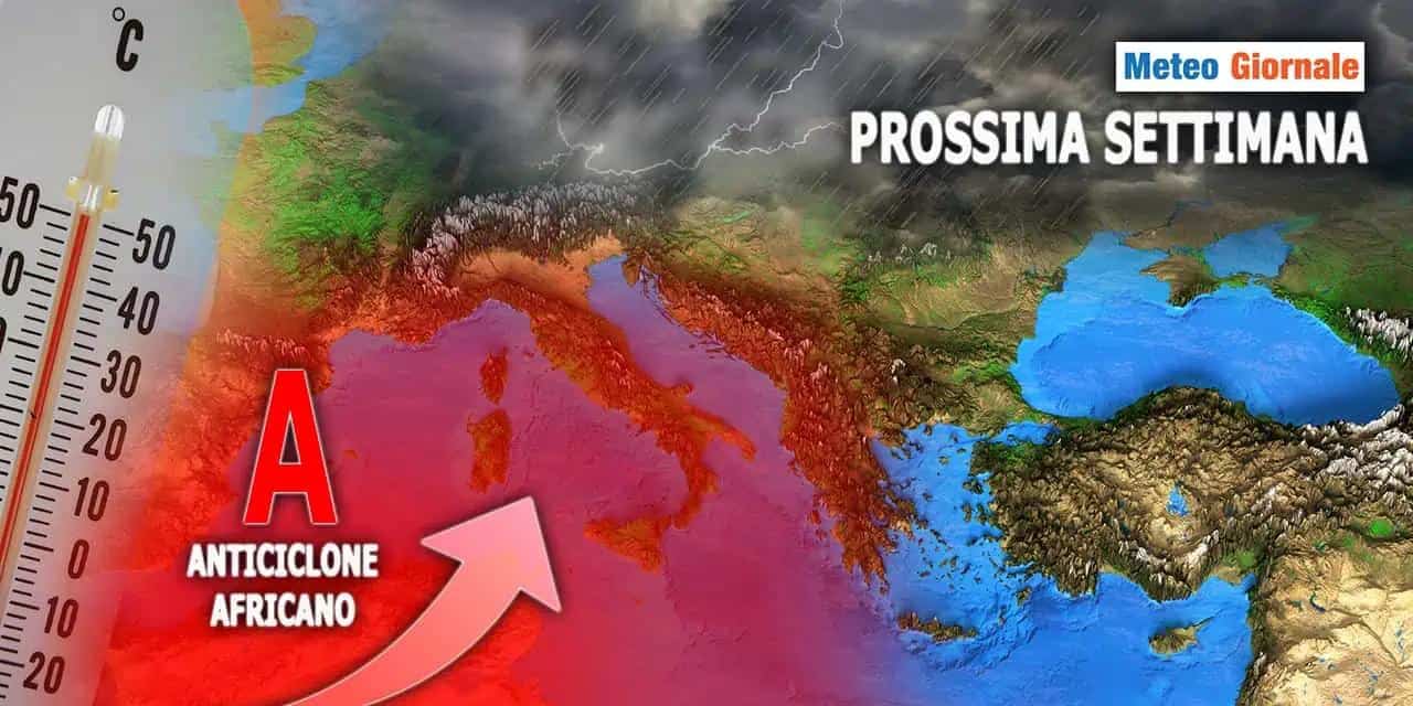 Grande caldo sull'Italia e sul Mediterraneo in prospettiva