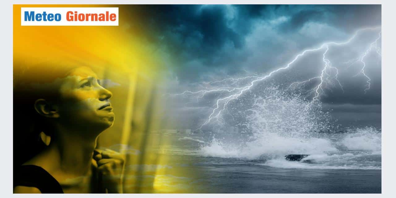 Caldo esagerato ancora solo allentato dai temporali