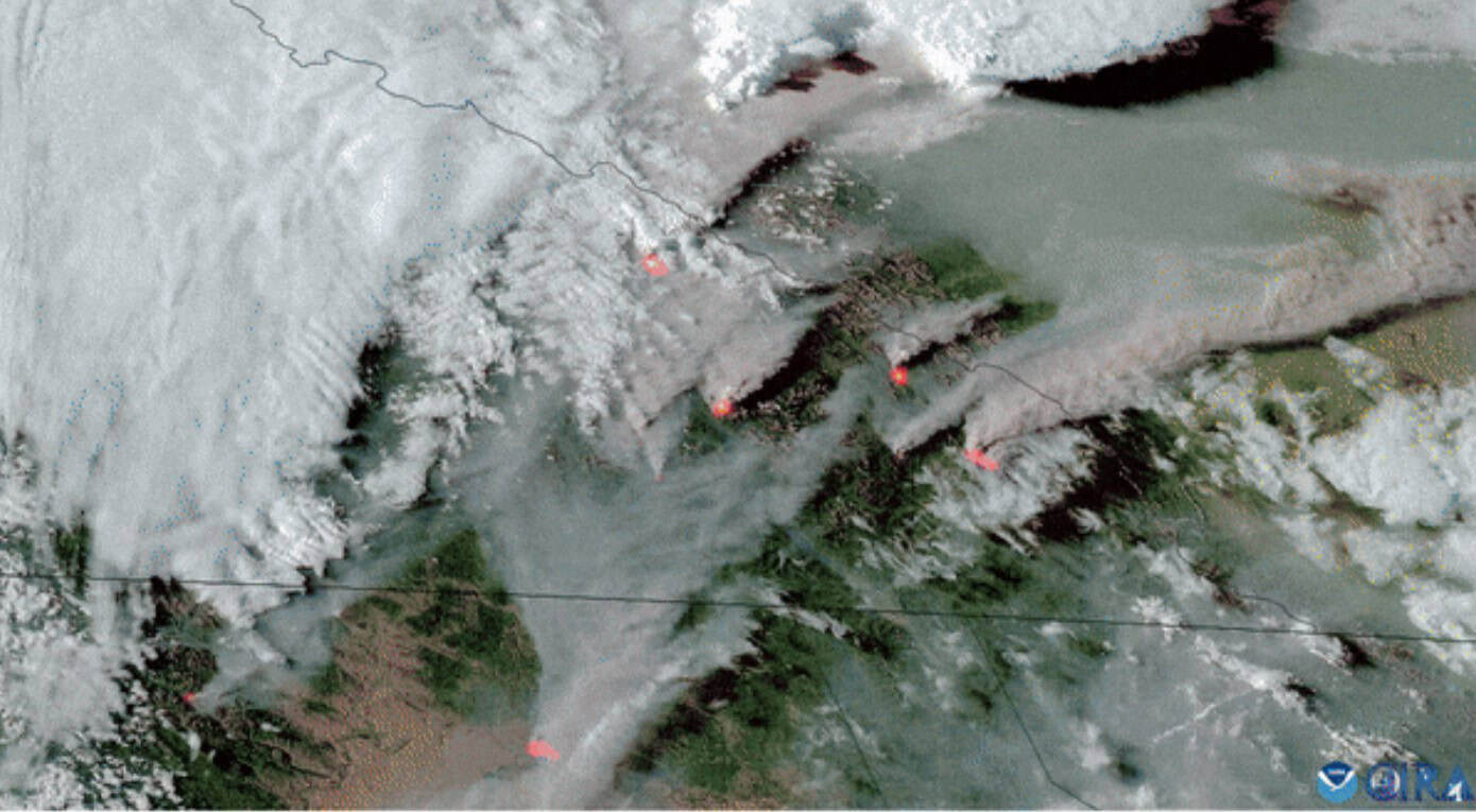 canada incendi parco jasper