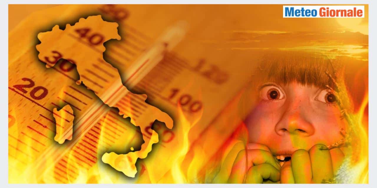 Italia arroventata dal forno africano