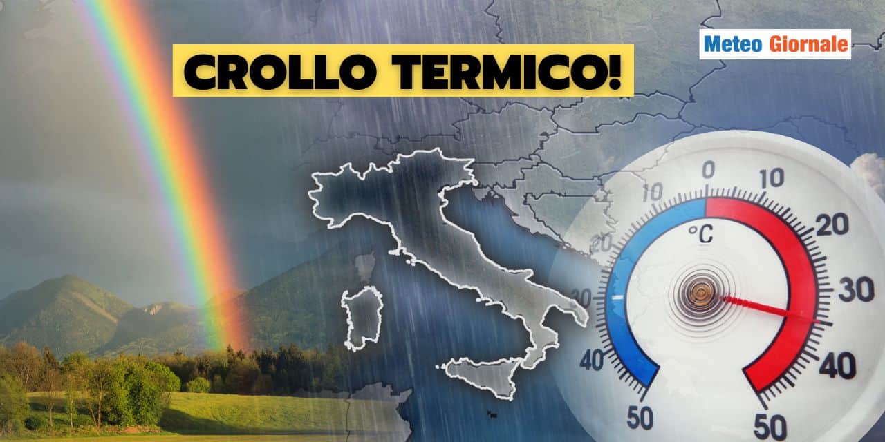 crollo temperature meteo 1907