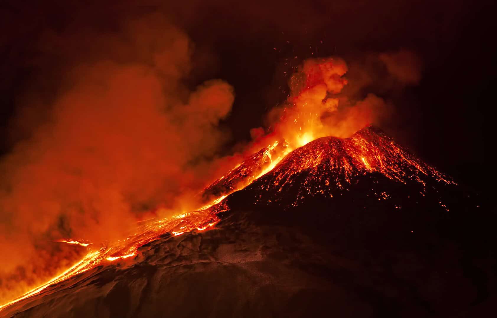 L’Etna raggiunge un’altitudine record dopo l’ultima eruzione