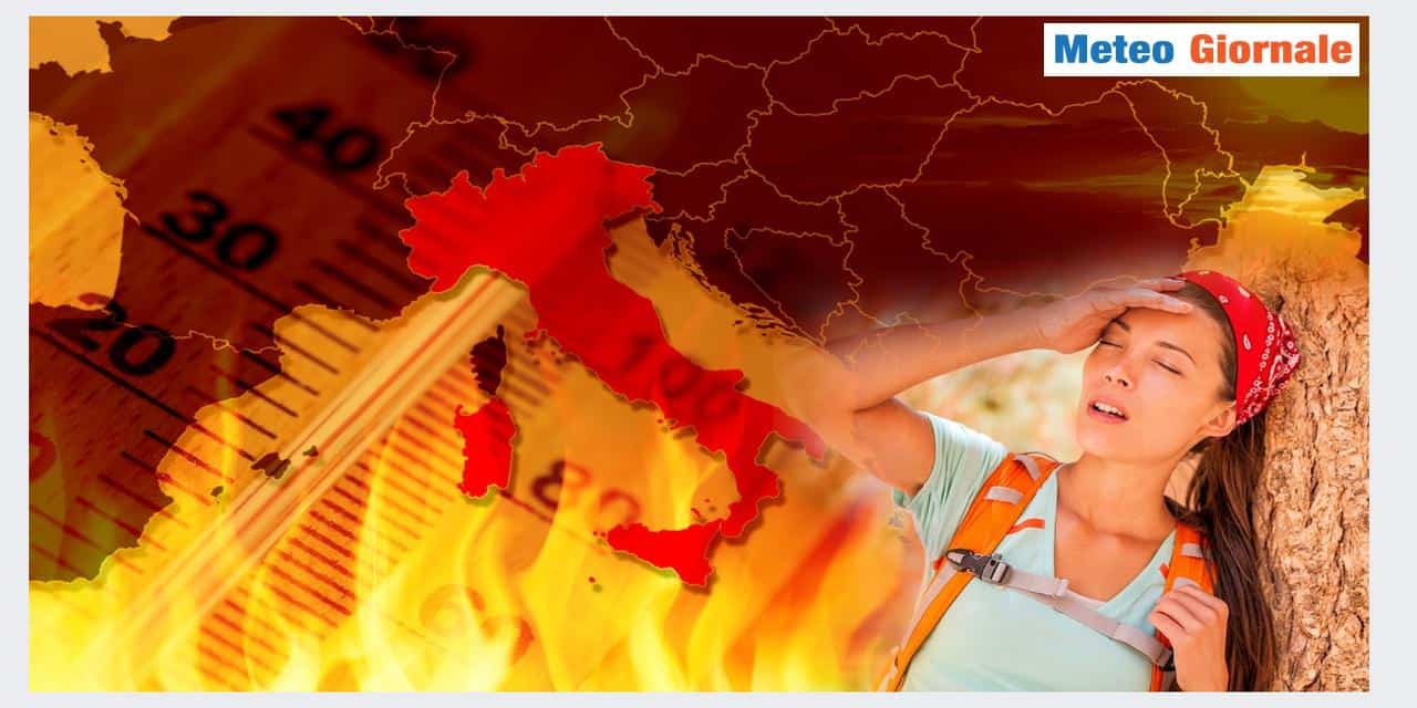 Caldo ancora protagonista