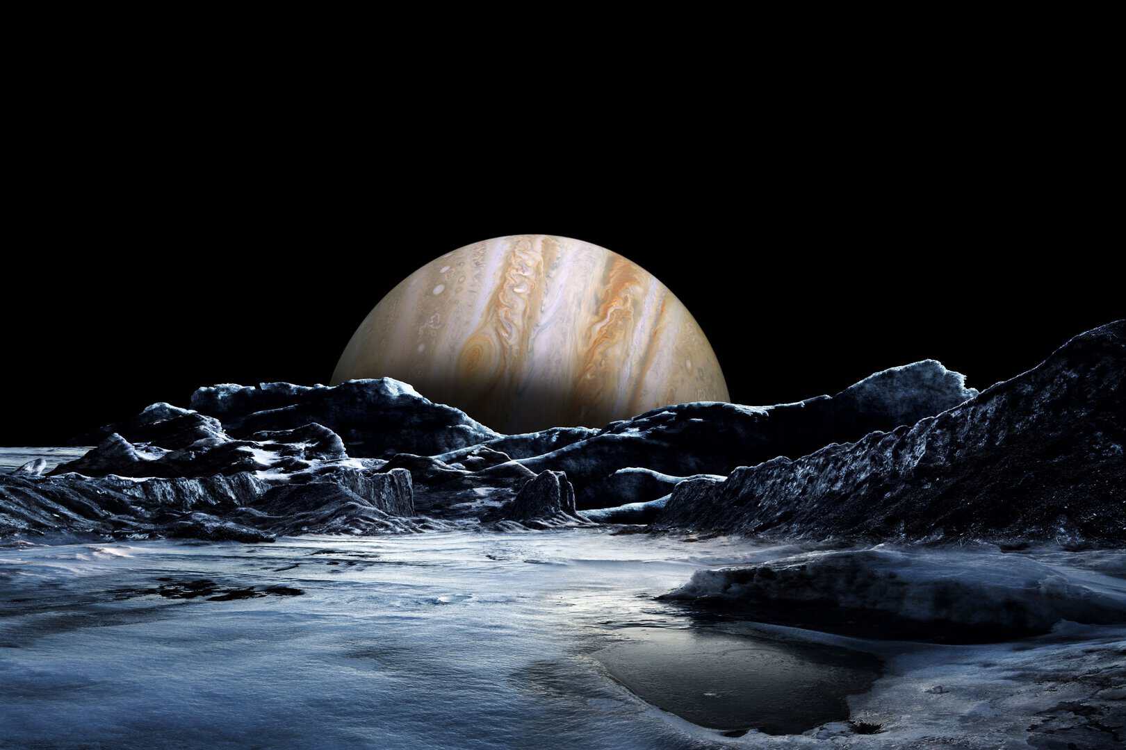 europa luna spessore ghiaccio