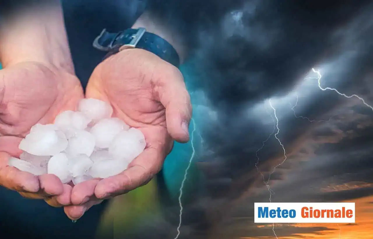 Meteo: PAZZIE METEO, dal caldo asfissiante alla grandine grossa. Prossimi giorni dinamici. I dettagli