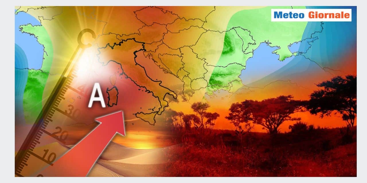 Fine Luglio con altissime temperature