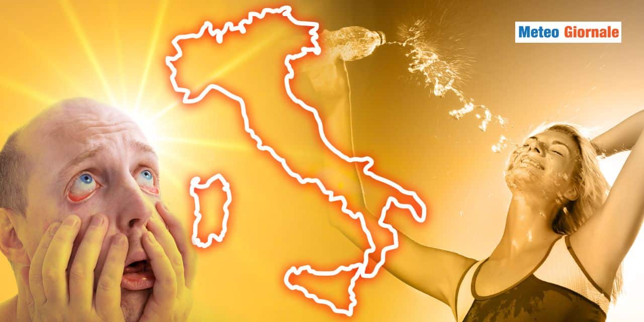 luglio caldo esagerato meteo 0807