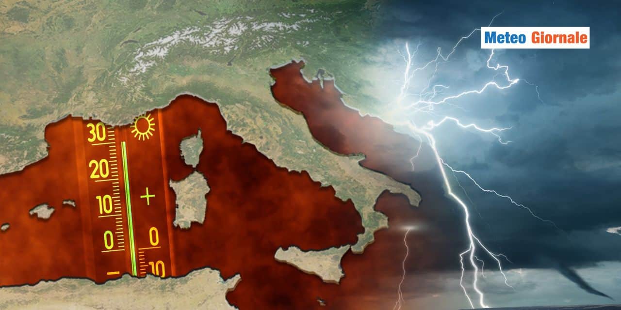 mediterraneo bollente caldo meteo 1907