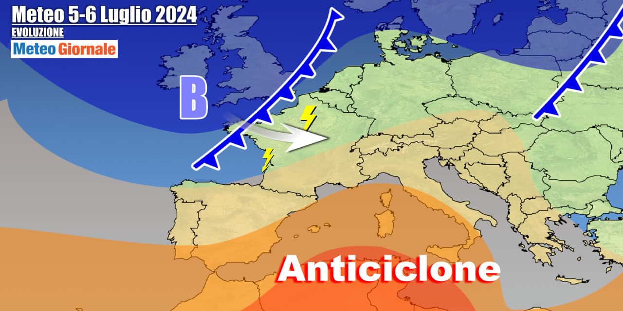 Anticiclone nel weekend, ma ritorna qualche temporale al Settentrione