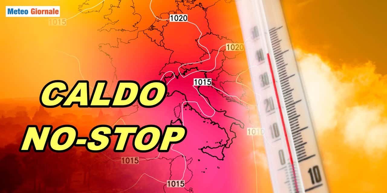 meteo caldo no stop 1007