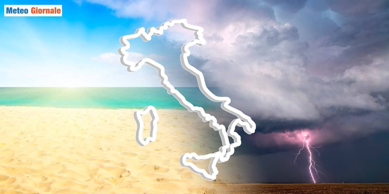 meteo caldo temporali 2907