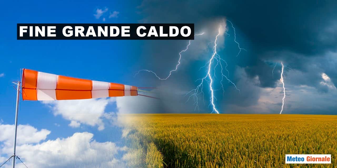 Meteo: vicini a un cambiamento, temporali e aria più fresca in arrivo