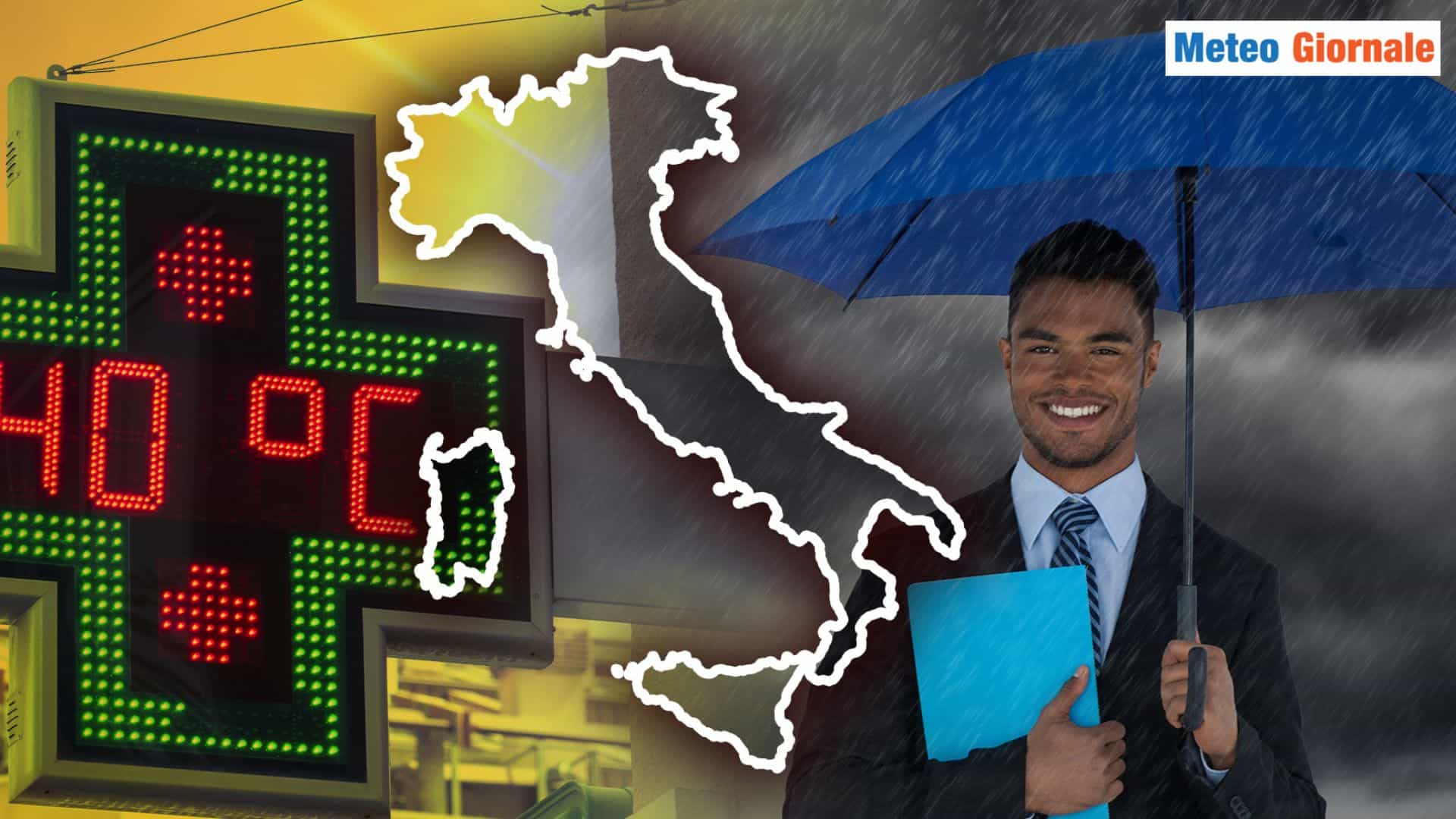 Meteo: verso l’Anticiclone delle AZZORRE. Poi impazzerà l’Africano con 40°C