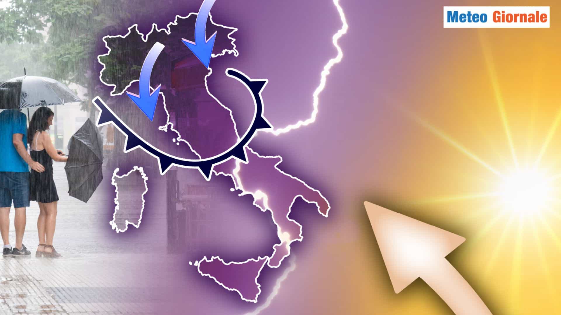 Imminente SCOSSONE meteo di Luglio, traccerà le sorti della prosecuzione dell’Estate