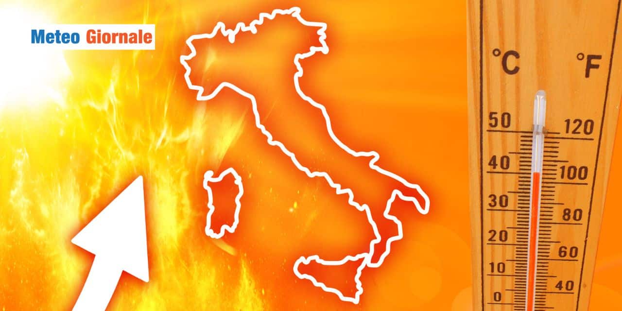 mezza italia soffrira caldo meteo 0507