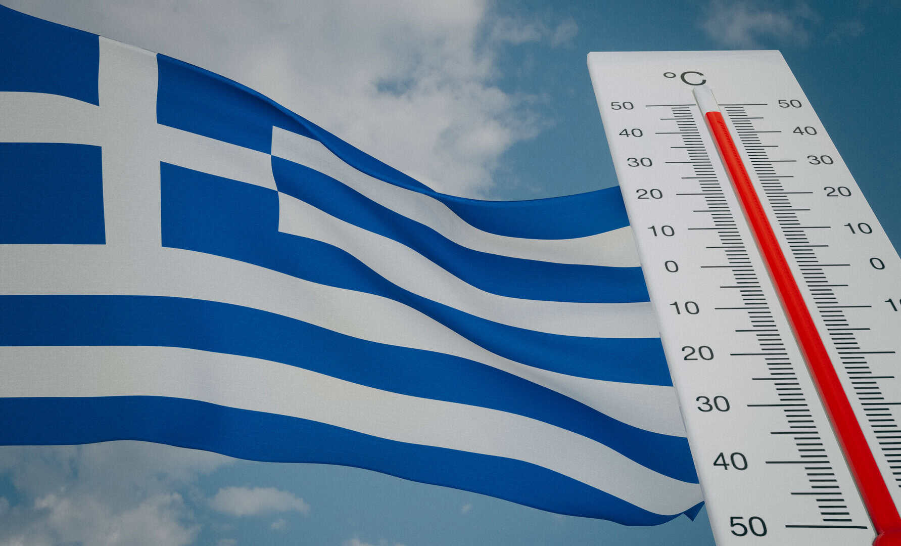 Grecia: continua l’ondata di caldo: temperature record in tutto il paese