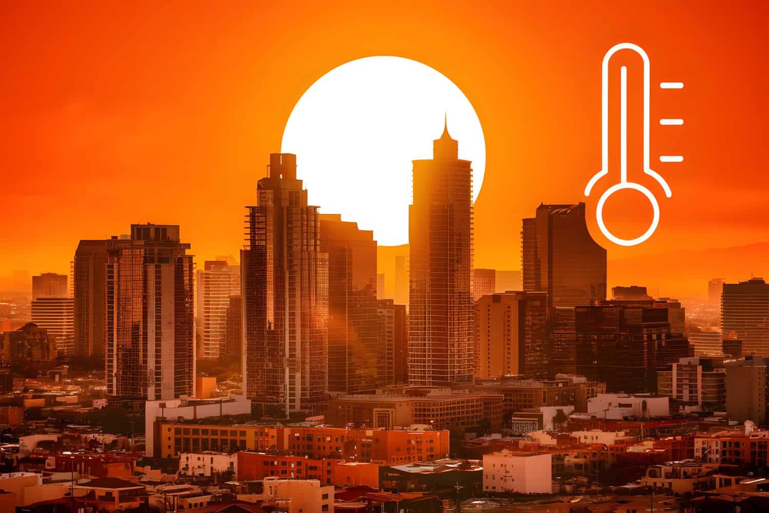 ondata di caldo record usa