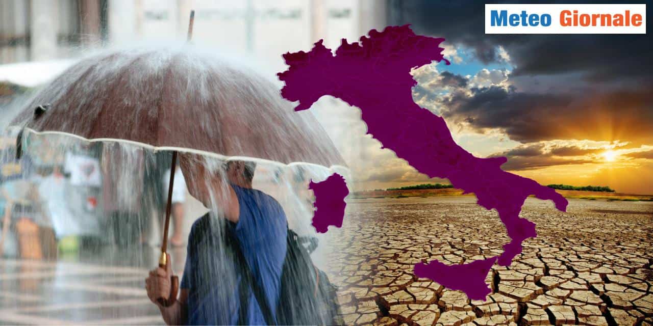 La pioggia non arriverà così presto