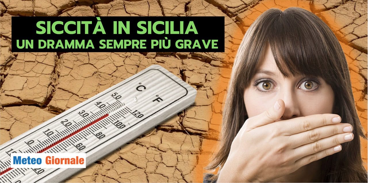SICCITA’ in SICILIA: è tornato a piovere ma il quadro meteo non cambia
