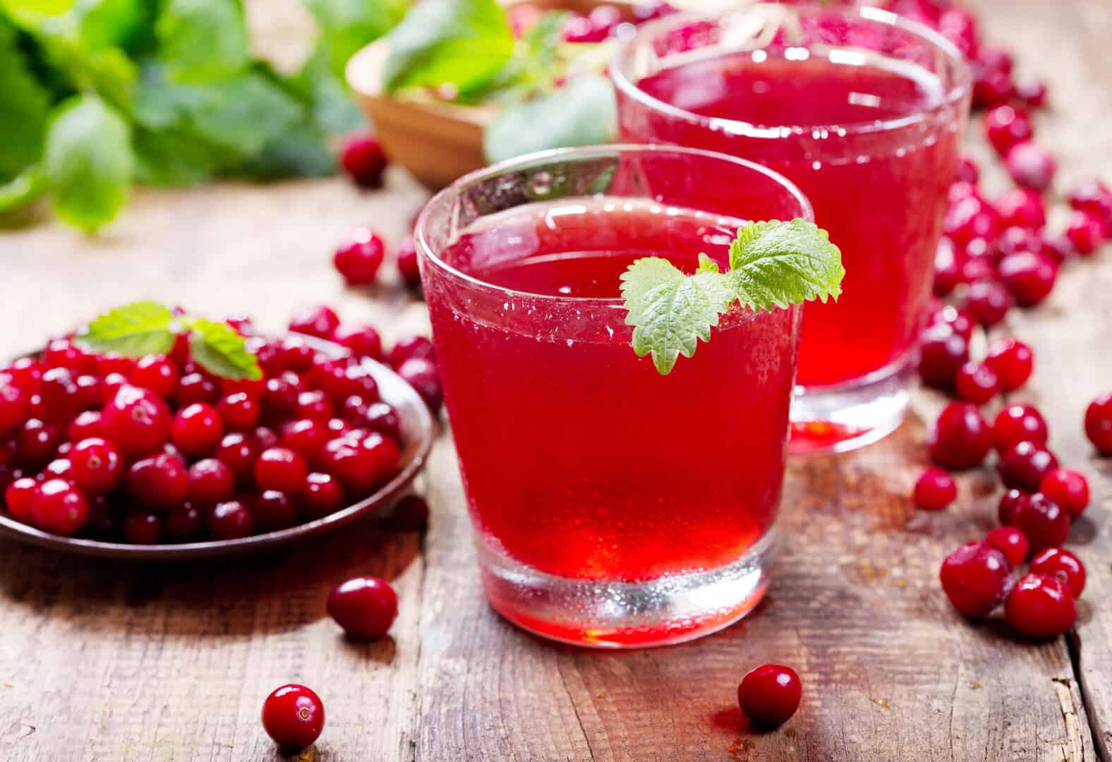 succo mirtillo rosso infezioni