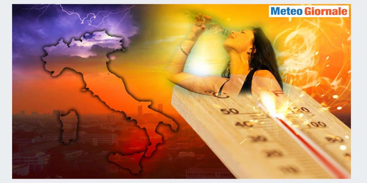 Meteo: CALDO per tutti, arriva l’ALITO ROVENTE africano e durerà a lungo
