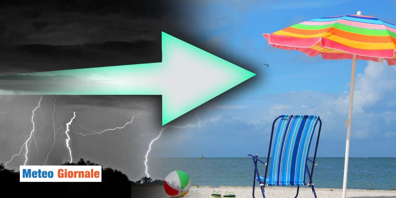temporali dopo caldo afa meteo 0707