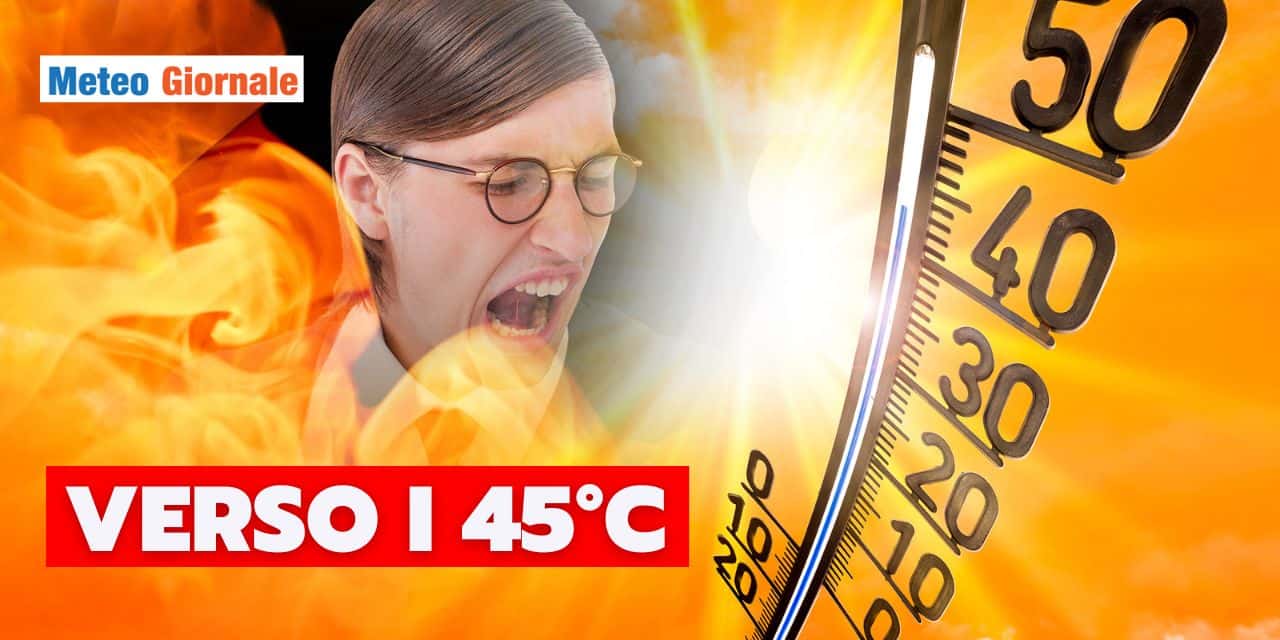 verso 45 gradi meteo 1107