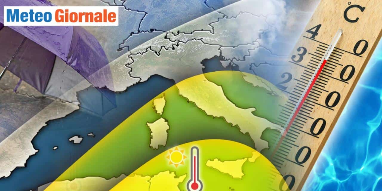 Weekend con Italia di nuovo divisa a metà