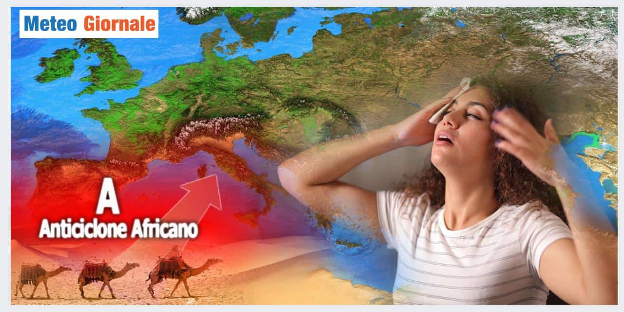 Intensa calura sull'Italia