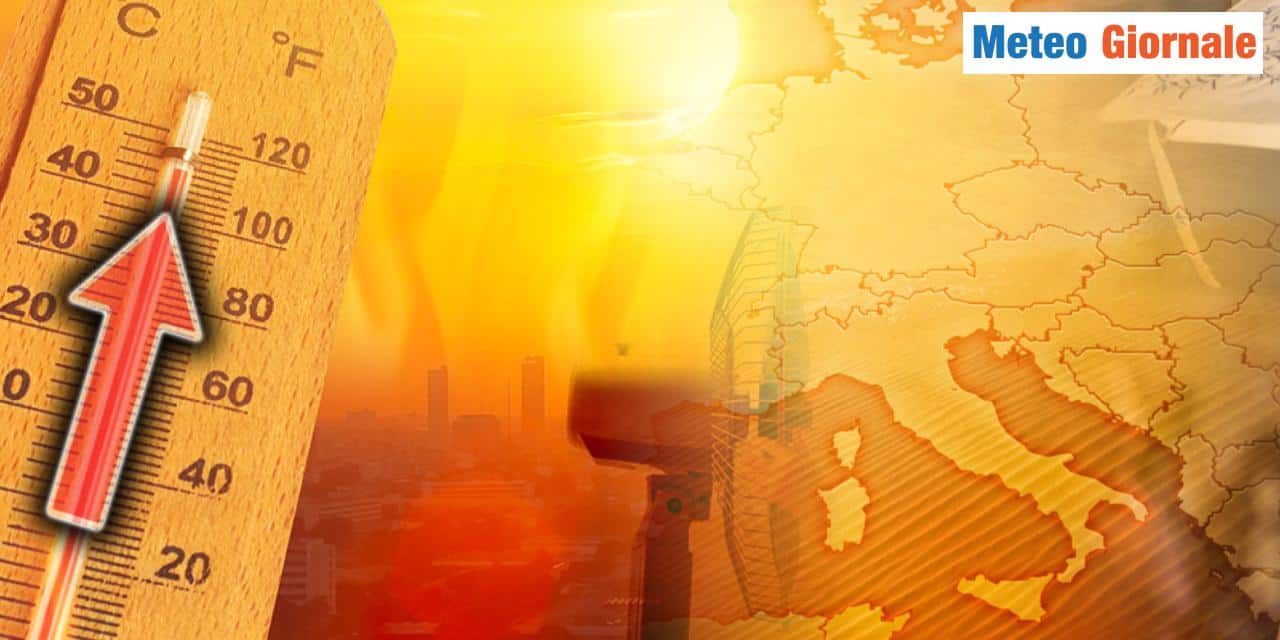 Il caldo non mollerà facilmente la presa