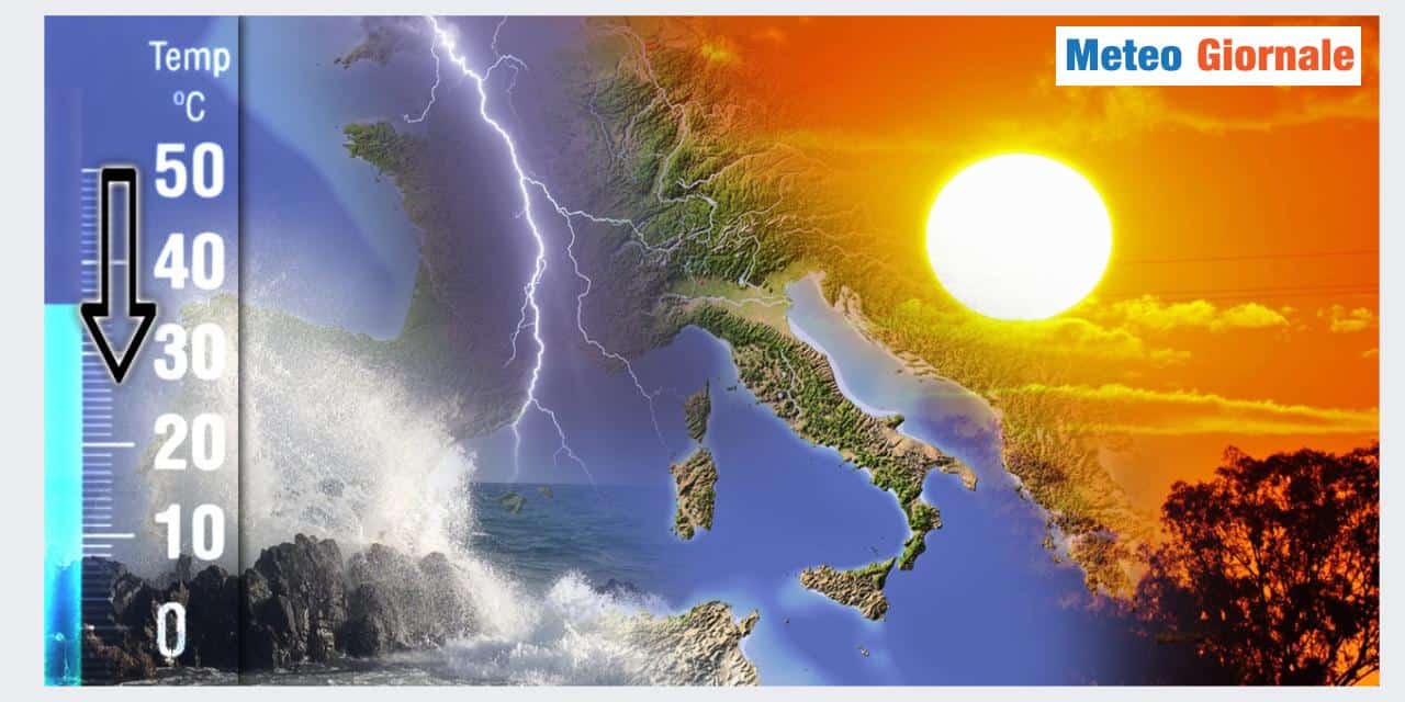 Meteo in cambiamento nella seconda parte d'Agosto