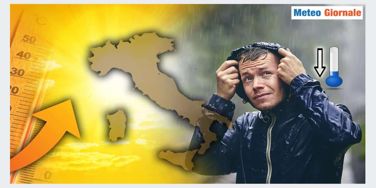 Caldo persistente fin verso il 10 Settembre