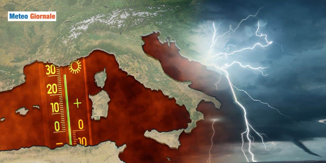 mediterraneo caldo meteo 0108