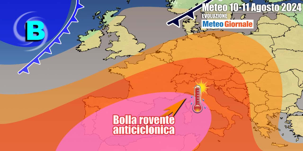Nuova ondata di caldo entrerà nel vivo