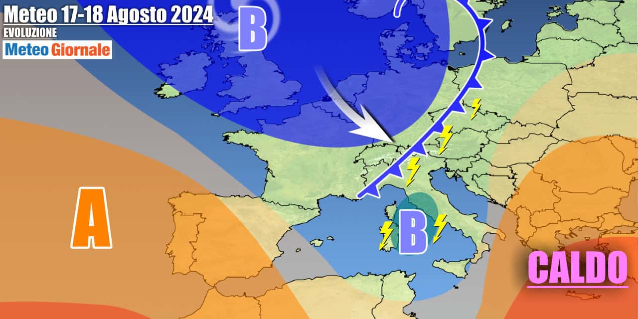 Movimentato weekend con la fine del caldo intenso