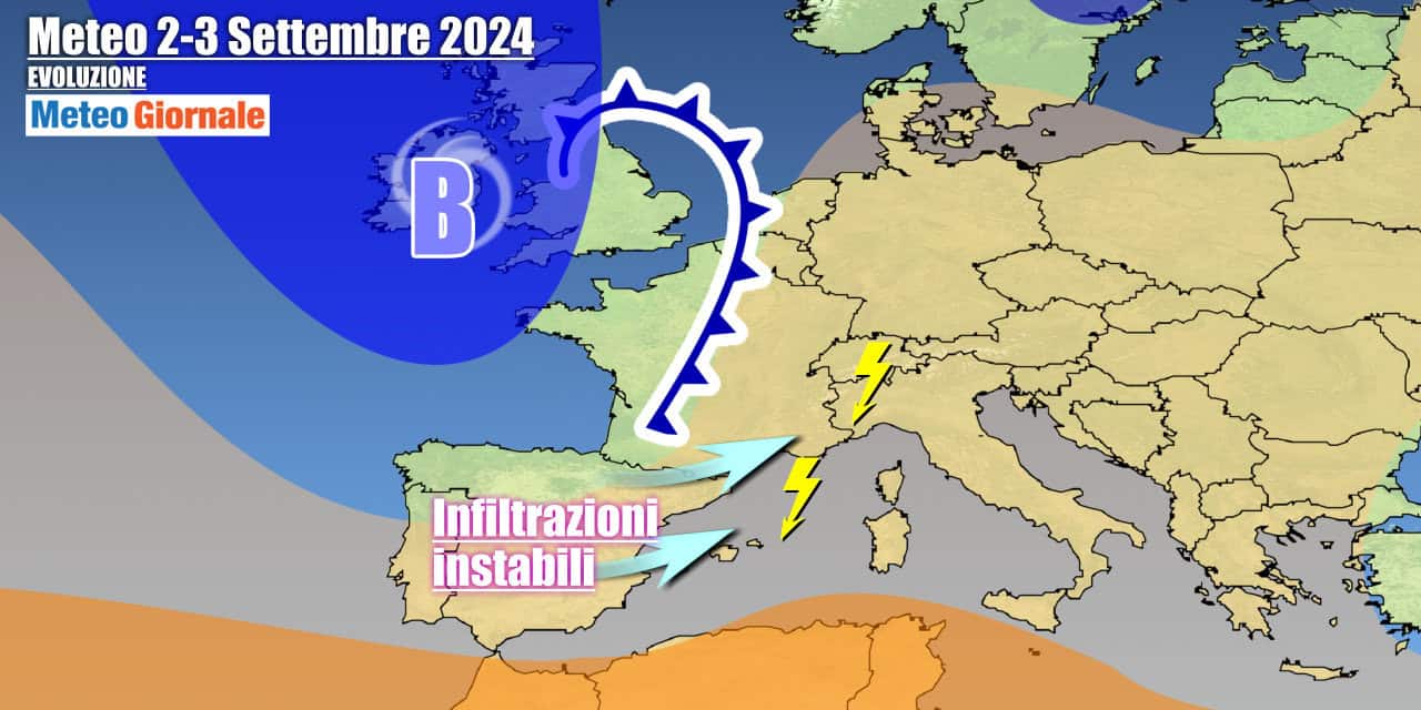 Più temporali, ma farà ancora tanto caldo