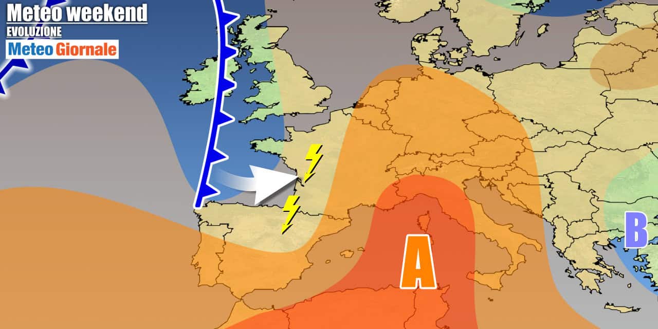 Meteo del weekend tra sole e caldo