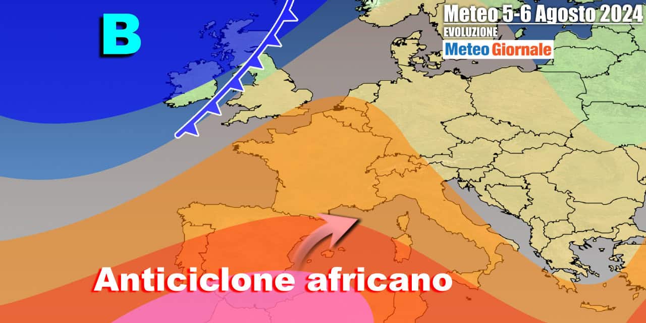 Caldo e anticiclone in vista