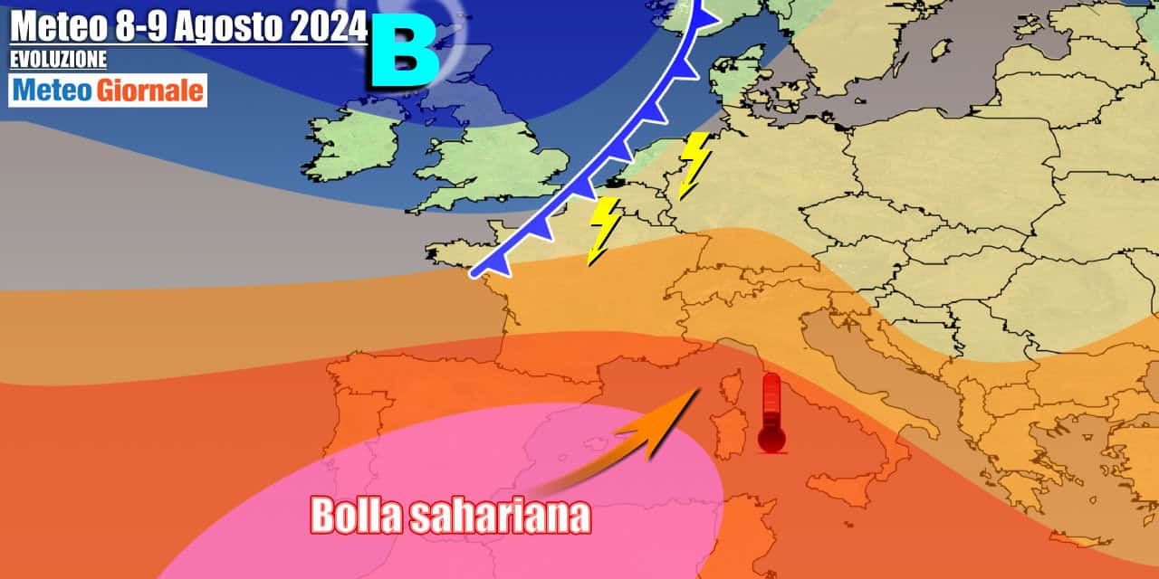 Verso un weekend di grande caldo