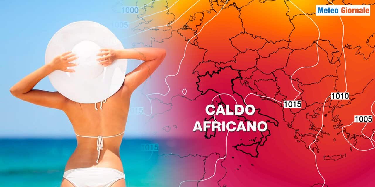 meteo alta pressione africana meta settimana 1808