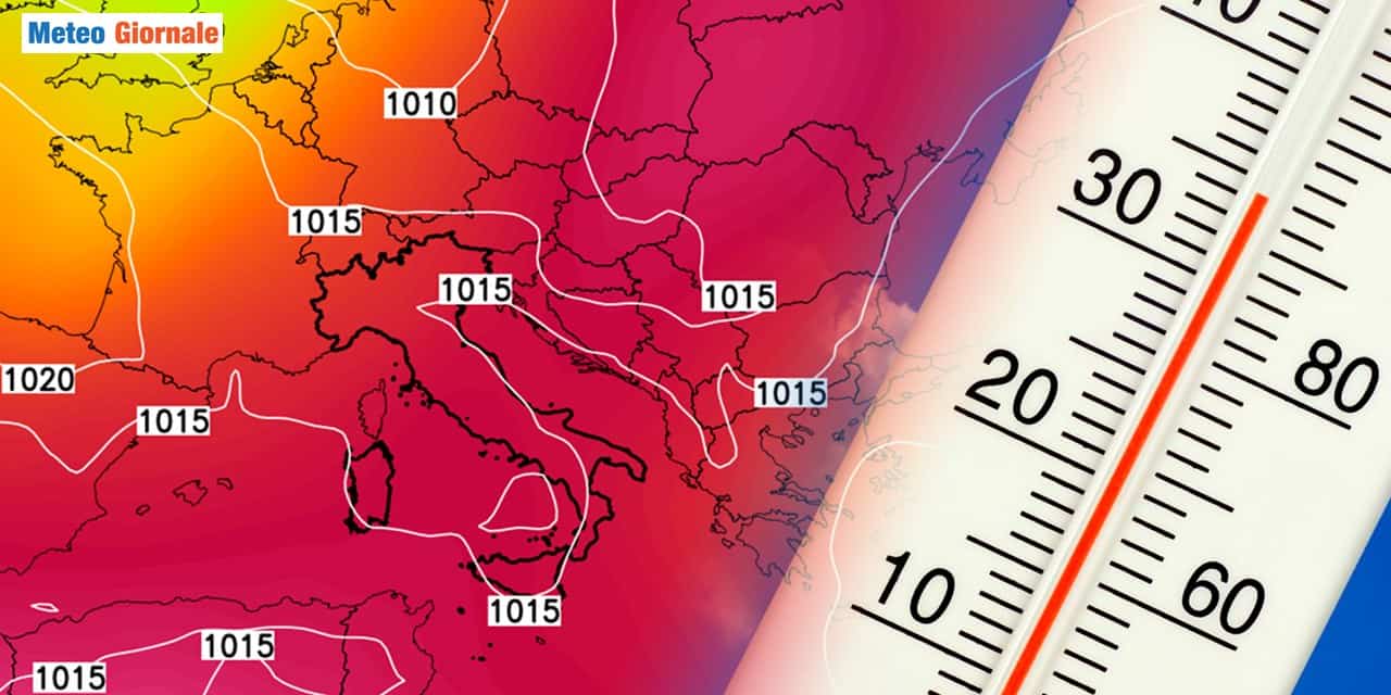 meteo calura 2108