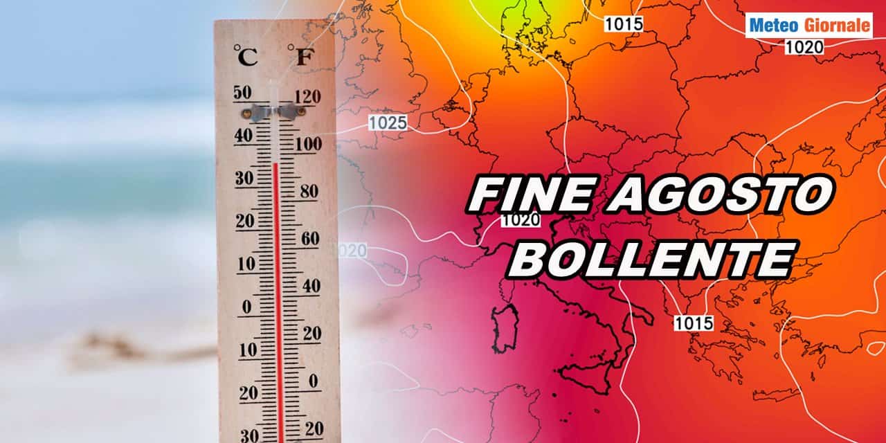 meteo fine agosto 2608