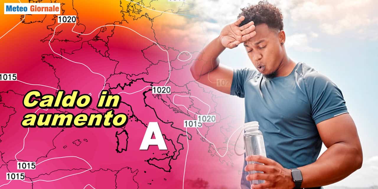 meteo weekend caldo 0808