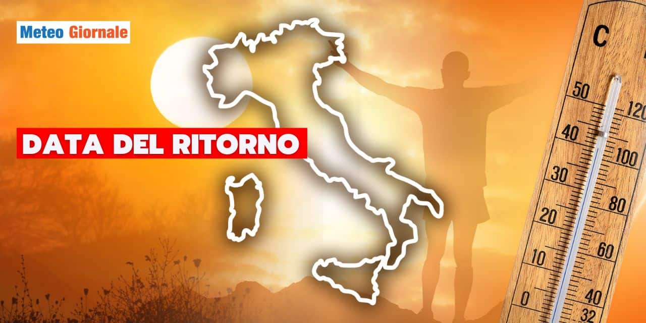 ritorno caldo meteo 1808