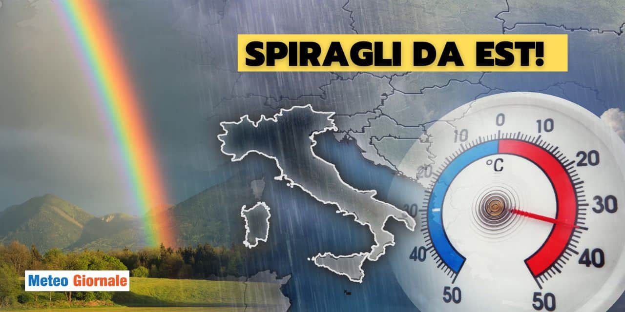 spiragli da est meteo 2408