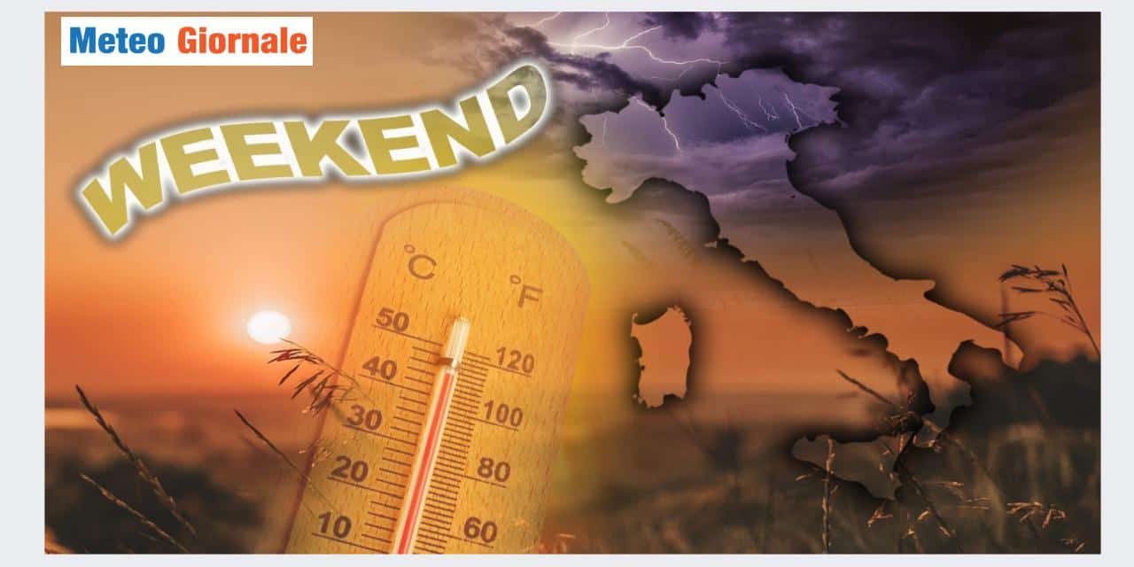 Meno caldo nel weekend