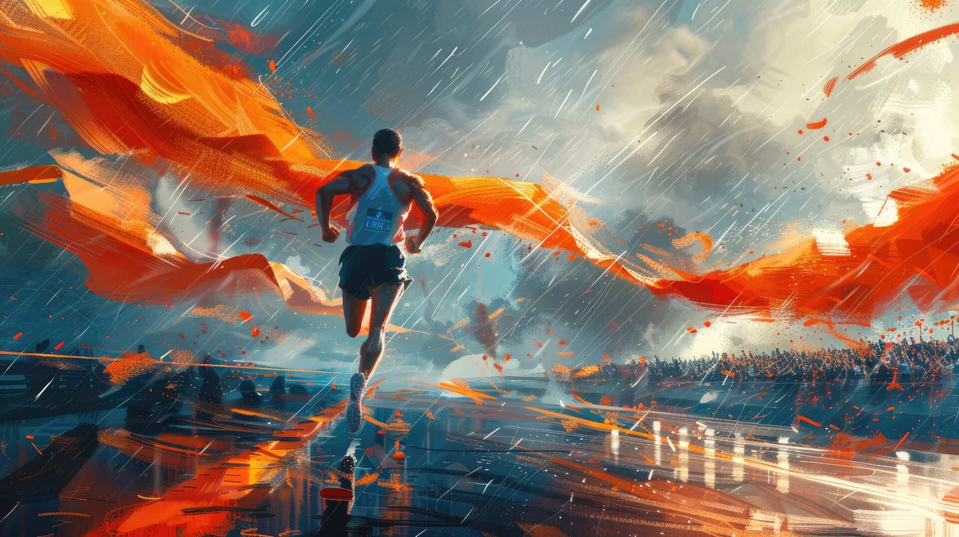 uomo nato per correre