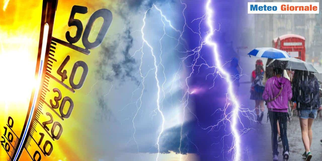 Il maltempo tornerà a breve, dopo la parentesi anticiclonica e calda