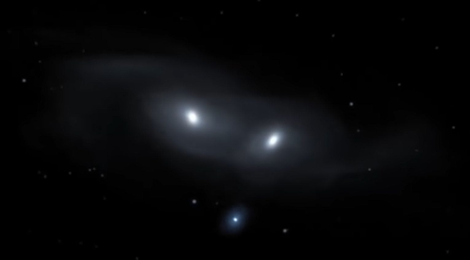 andromeda via lattea collisione